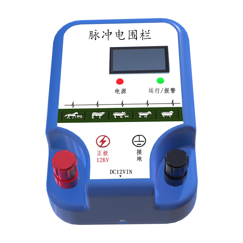 Heavy-Duty High-Voltage Fence Energizer for Farm and Ranch